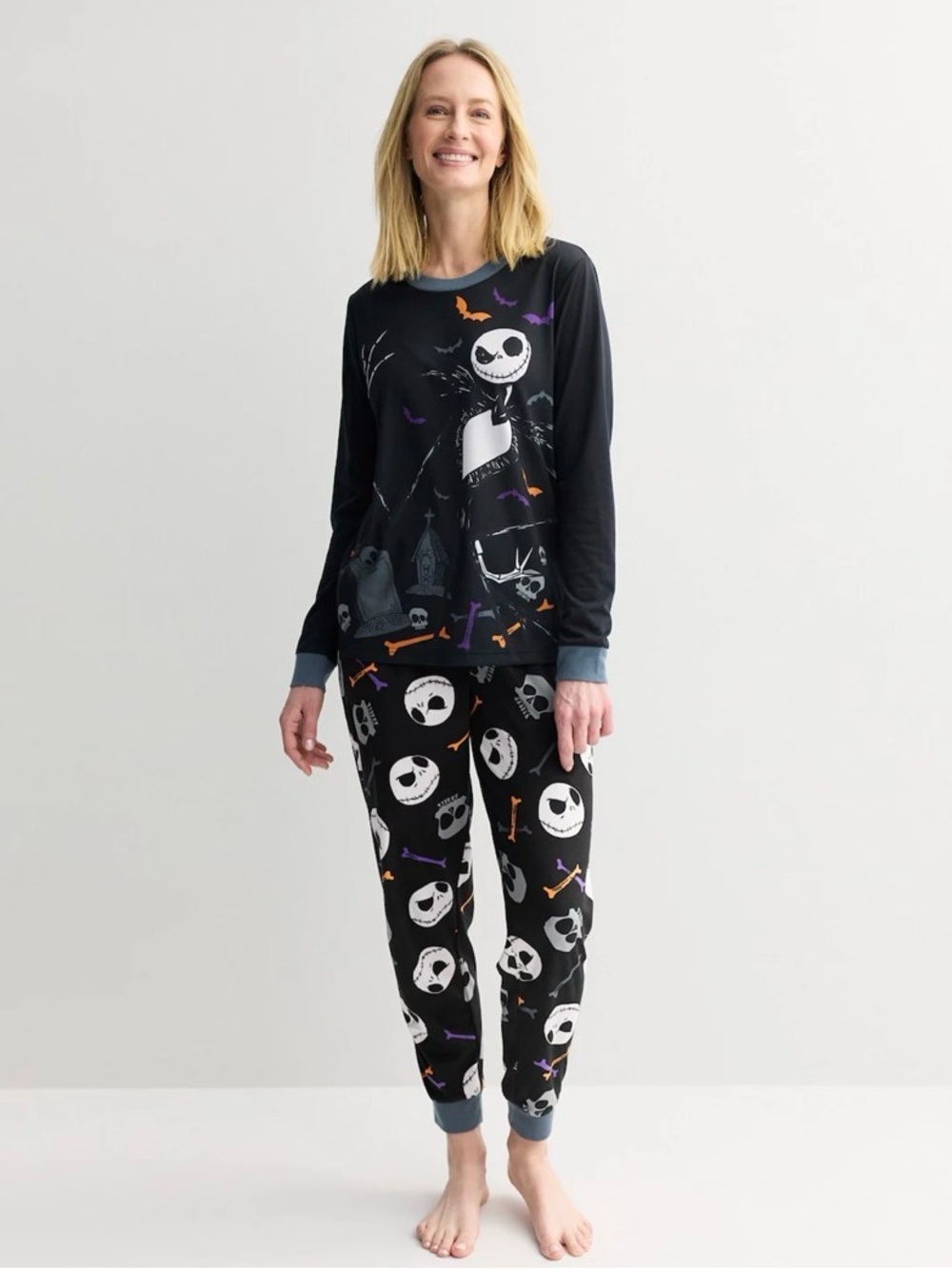 Disney’s The Nightmare Before Christmas pajama top and bottom set NWT S, M